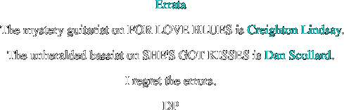 Errata